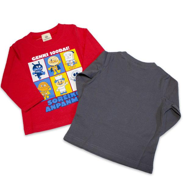 BANDAI（バンダイ） 送料無料 アンパンマン 長袖Tシャツ 長袖 Tシャツ
