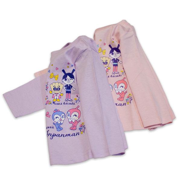 BANDAI（バンダイ） 送料無料 アンパンマン 長袖Tシャツ 子供服 シャツ