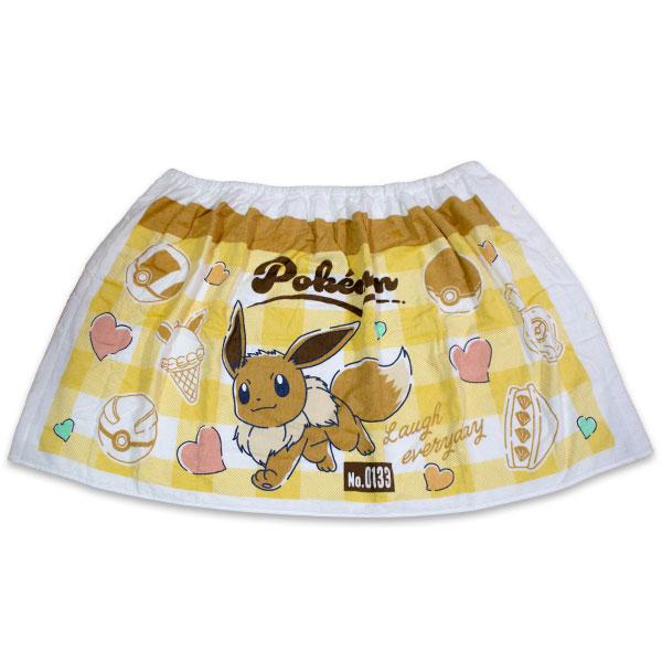 Pokemon（ポケモン） 送料無料 ラップタオル イーブイ柄 約60×110cm