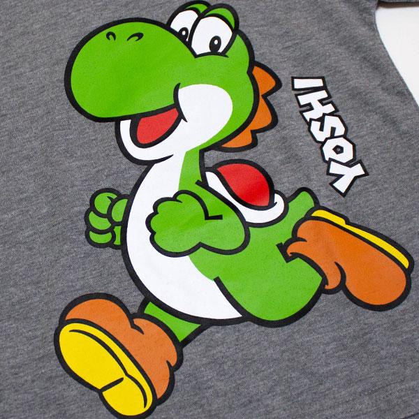BANDAI（バンダイ） 送料無料 スーパーマリオ 半袖パーカーTシャツ