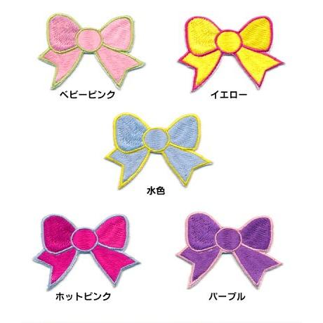 リボン_Dワッペン大 : 子ども服と刺繍の店WR - 通販 - Yahoo!ショッピング