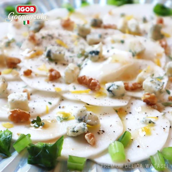 イゴール社製]IQF無添加イタリア産ゴルゴンゾーラ600g GoCubex Picante