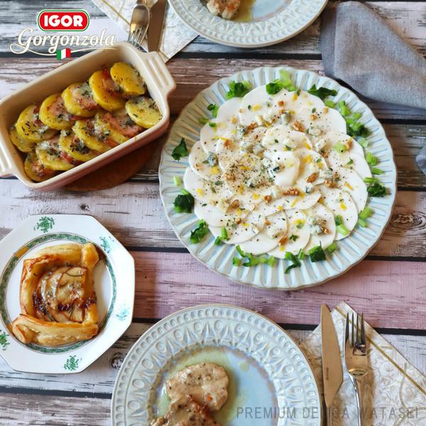 イゴール社製]IQF無添加イタリア産ゴルゴンゾーラ600g GoCubex Picante