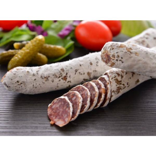 送料無料 和牛熟成白カビサラミ約130g2セット 貴腐サラミ ワインと一緒