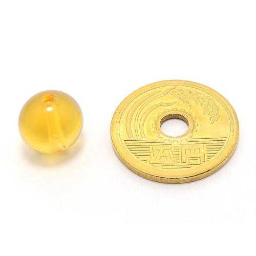 パワーストーン天然石ビーズ粒売り シトリンクォーツAAA(11月誕生石)10ミリ 金運 ハンドメイド・手作りアクセサリー用 (11615) |  | 02