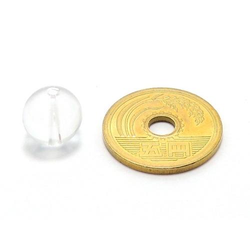 パワーストーン天然石ビーズ粒売り クリスタル(水晶)AAAAA最高品質(4月誕生石)10ミリ 開運 ハンドメイド・手作りアクセサリー用 (11719)|kienn|03