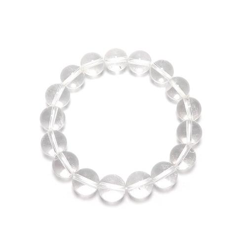 パワーストーンブレスレット クリスタル(水晶)(クラック入り)(4月