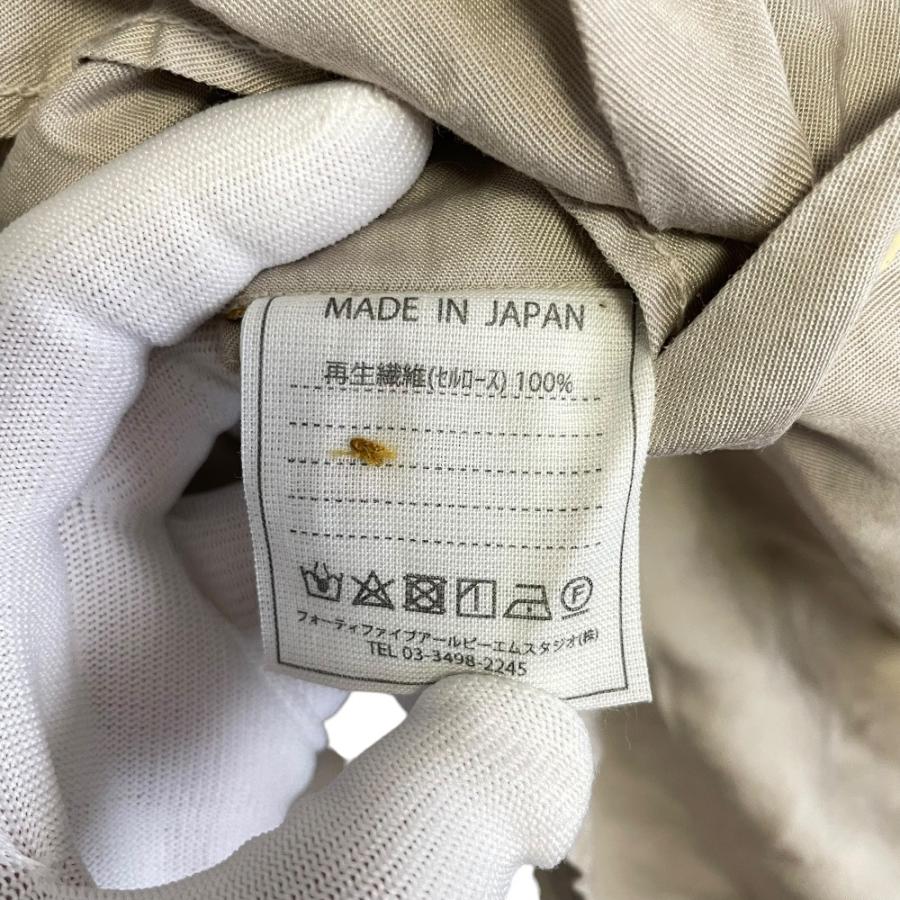 美品 45R フォーティファイブアール 長袖 テンセルの908レイレイシャツ