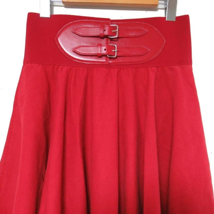 ALAIA（アライア） 未使用 タグ付き DIP DYE DENIM BELTED SKIRT
