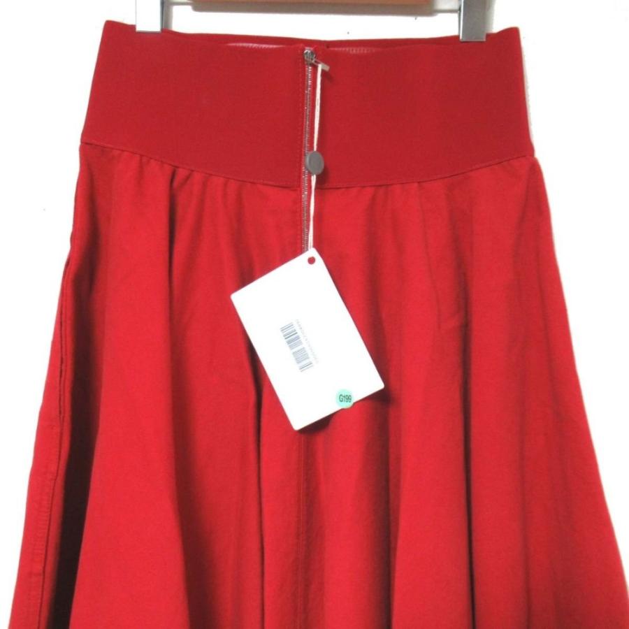 ゆ*ん様 セールAlaia アライア20万超デニム アイレット フレアスカート ALAIA（アライア） 未使用 タグ付き DIP DYE DENIM BELTED SKIRT