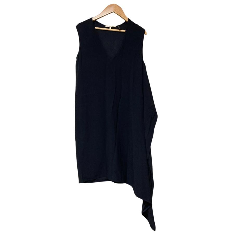 HELMUT LANG ヘルムートラング アシンメトリー ノースリーブ トップス HELMUT LANG（ヘルムートラング） 美品 アシンメトリー Vネック