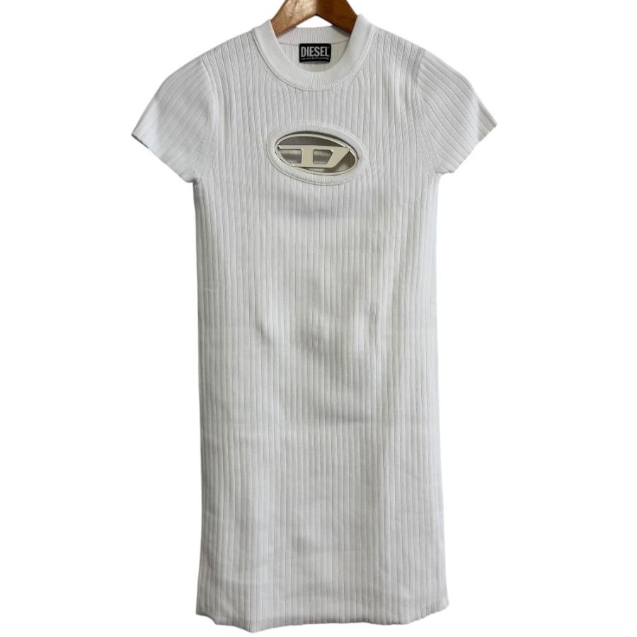 DIESEL（ディーゼル） 美品 半袖 フロントカットワーク クルーネック