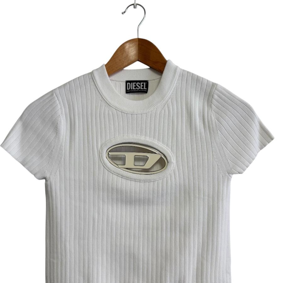 DIESEL（ディーゼル） 美品 半袖 フロントカットワーク クルーネック