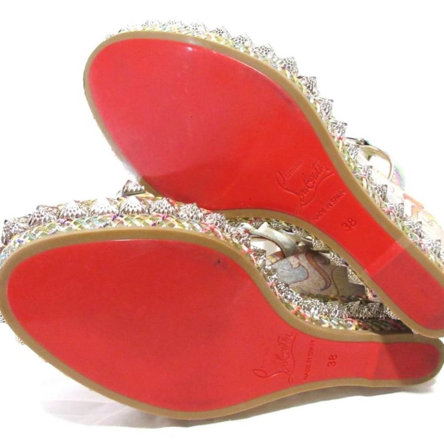 Christian Louboutin 新品同様 クリスチャンルブタン Pyraclou 