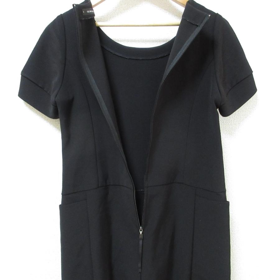 美品 FOXEY NEW YORK フォクシーニューヨーク 半袖 マットストレッチ