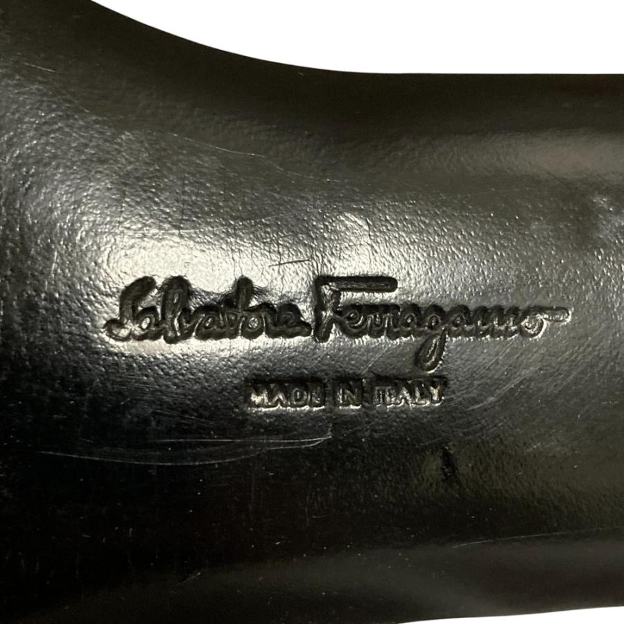 Ferragamoパイソンサンダル 美品 Salvatore Ferragamo サルヴァトーレフェラガモ パイソン