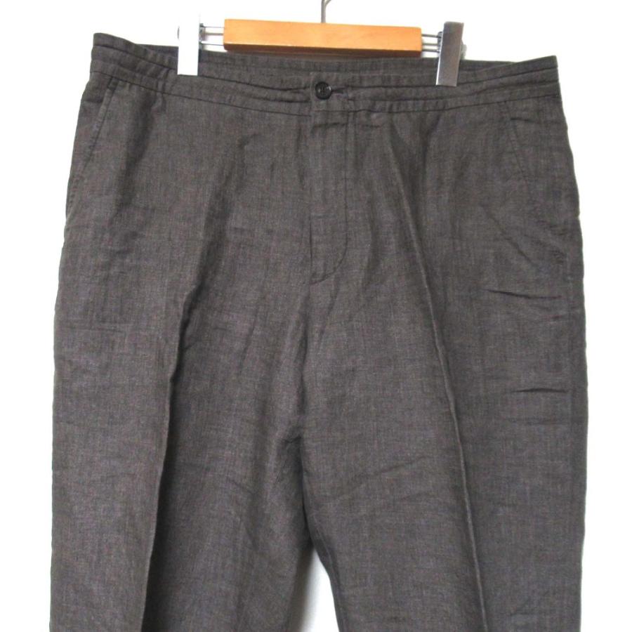 Ermenegildo Zegna エルメネジルドゼニア リネン パンツ 52 美品
