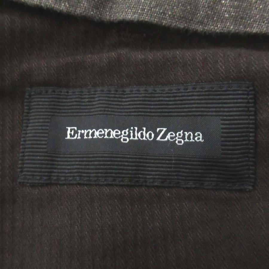 美品 Ermenegildo Zegna エルメネジルドゼニア リネン イージー