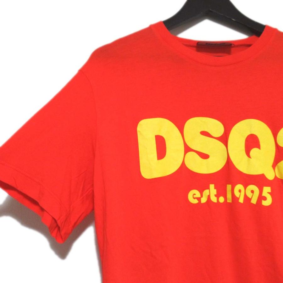 DSQUARED2（ディースクエアード） 美品 21SS DSQUARED2 DSQ2 LOGO TEE 