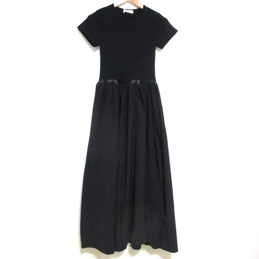未使用 23SS MYWEAKNESS マイウィークネス Combi Dress 半袖 マキシ丈  