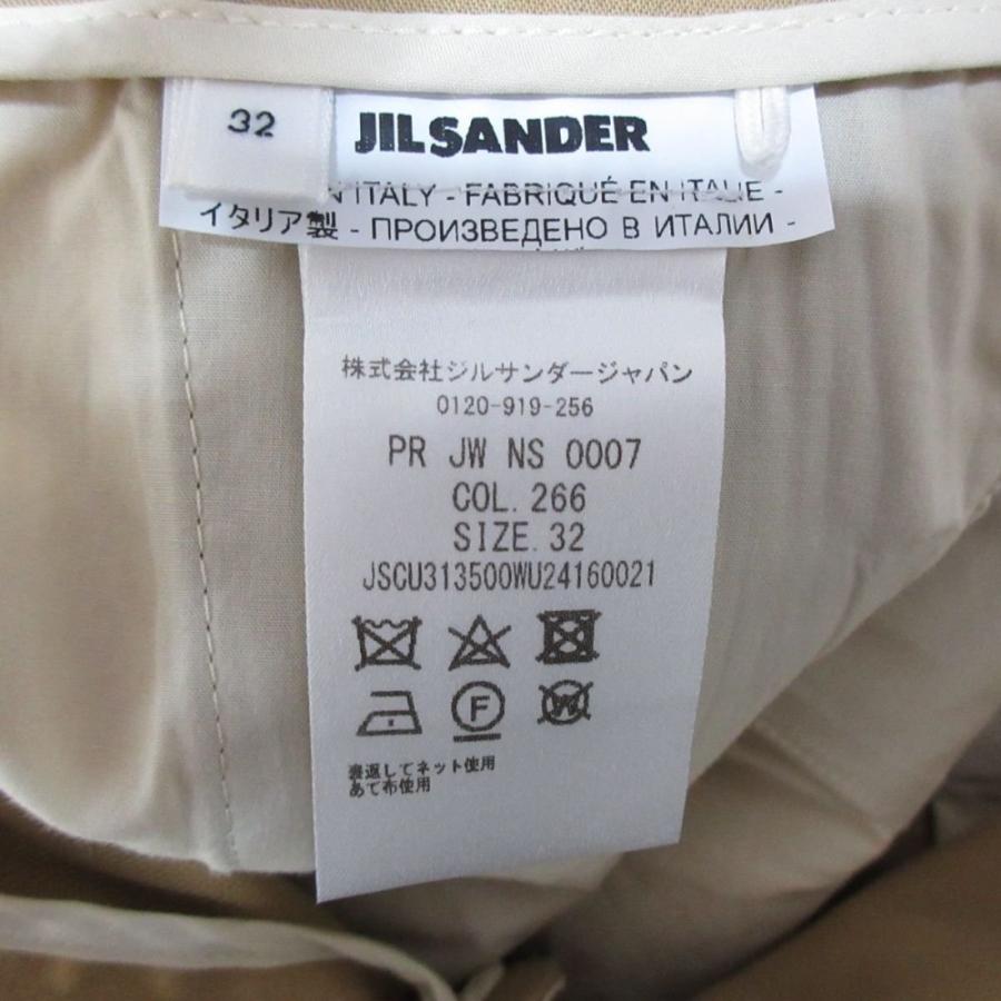 JIL SANDER ジルサンダー　コットンパンツ　アイボリー　34サイズ JIL SANDER JILSANDER ジルサンダー ボトムス パンツ ニー