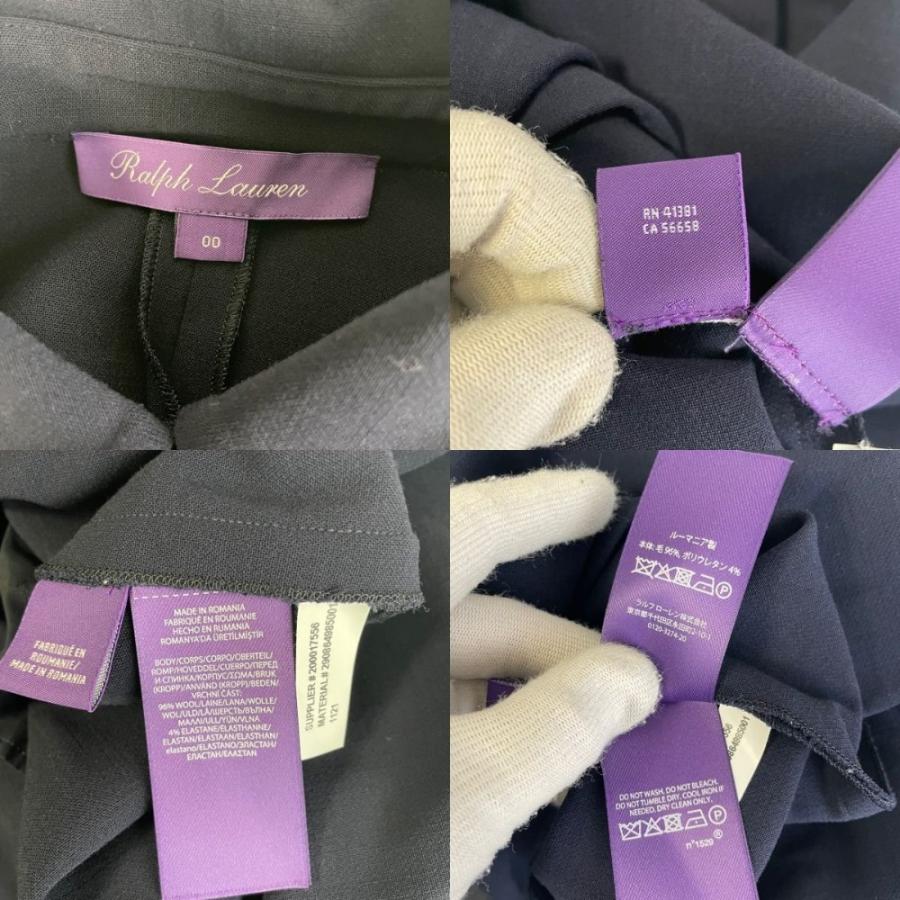 美品 22SS Ralph Lauren ラルフローレン パープルレーベル 金ボタン