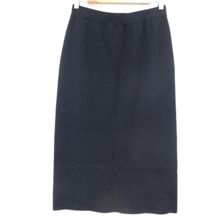 ebure 美品 23SS ebure エブール Bright Sponge Knit Skirt カシミヤ
