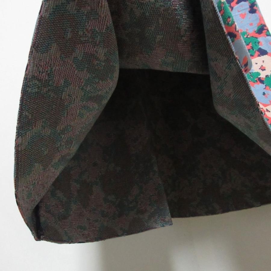 CORCOVADO（コルコバード） 美品 花柄 ひざ下丈 半袖 ストレッチ 