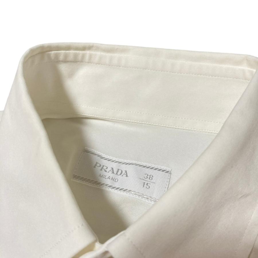 PRADA（プラダ） 美品 ショートスリーブシャツ サイズ38-15 ホワイト