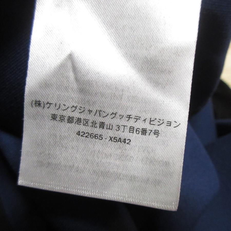 GUCCI（グッチ） 美品 ミケーレ期 ウェーブデザイン 半袖 ひざ丈