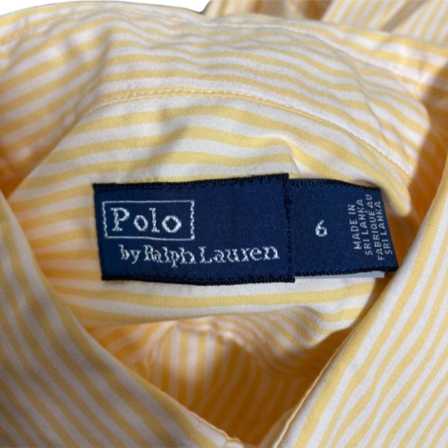 美品 POLO by RALPH LAUREN ポロバイラルフローレン ストライプ シャツ 