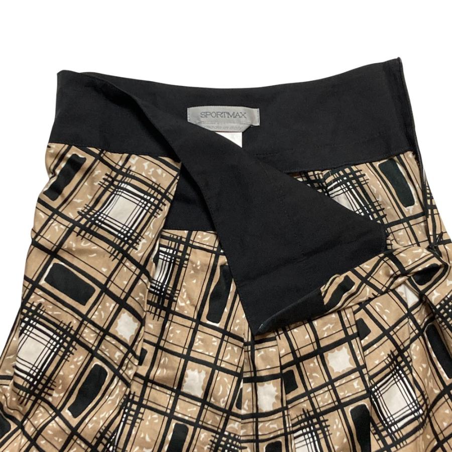美品 SPORTMAX Max Mara スポーツマックス マックスマーラ 総柄