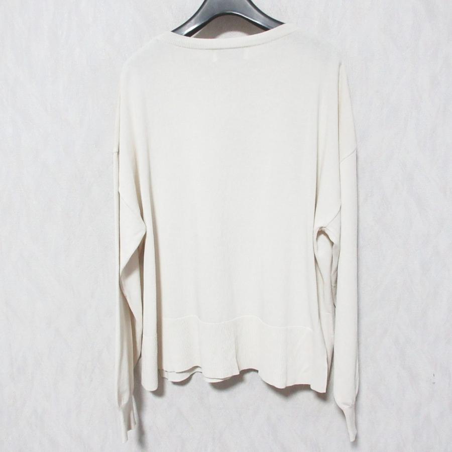 美品 23SS SLOBE IENA スローブイエナ アイスコットンクルーネックプル