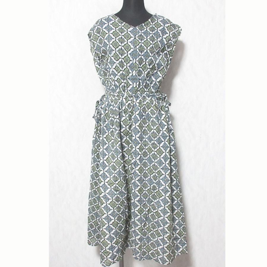 美品 UHURU ウフル シップス別注 ドロストワンピース 314-51-4150