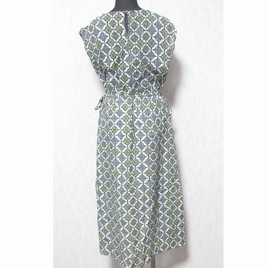 美品 UHURU ウフル シップス別注 ドロストワンピース 314-51-4150