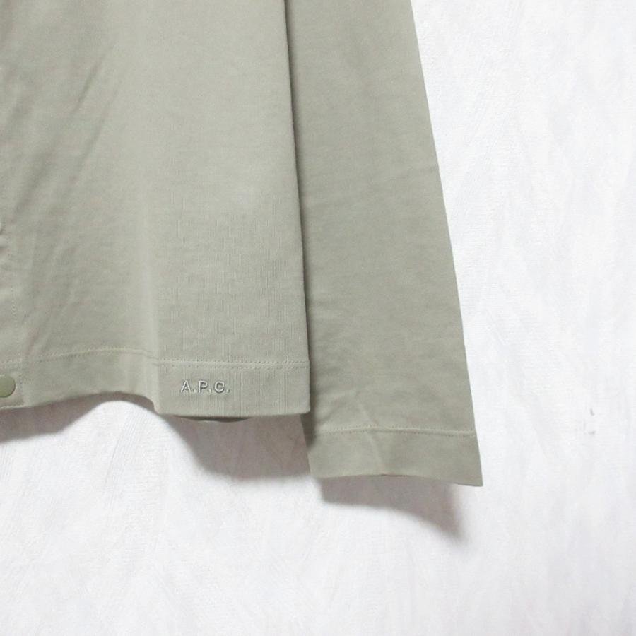 A.P.C.（アーペーセー） 美品 コットン スナップボタン カーディガン