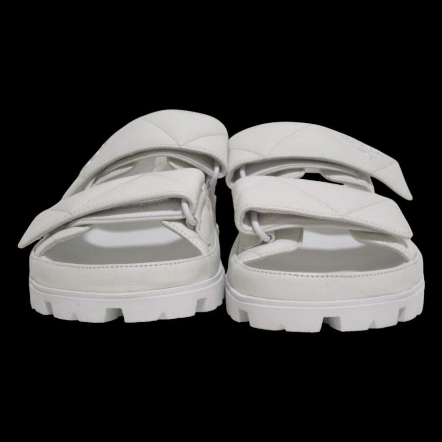 PRADA（プラダ） 未使用 パデットナッパレザー ロゴ ダブルストラップ 