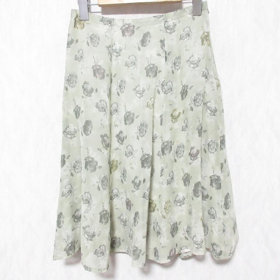 ドリスバンノッテン 花柄シルクスカート38 【公式通販】