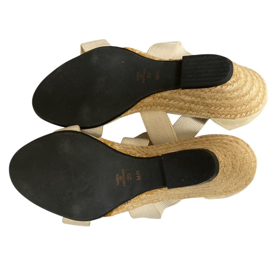 DIANA（ダイアナ） 未使用 サンダル 23cm ベージュ レディース 古着