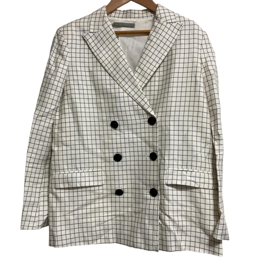 theory luxe（セオリーリュクス） 美品 ダブルブレスト チェック 