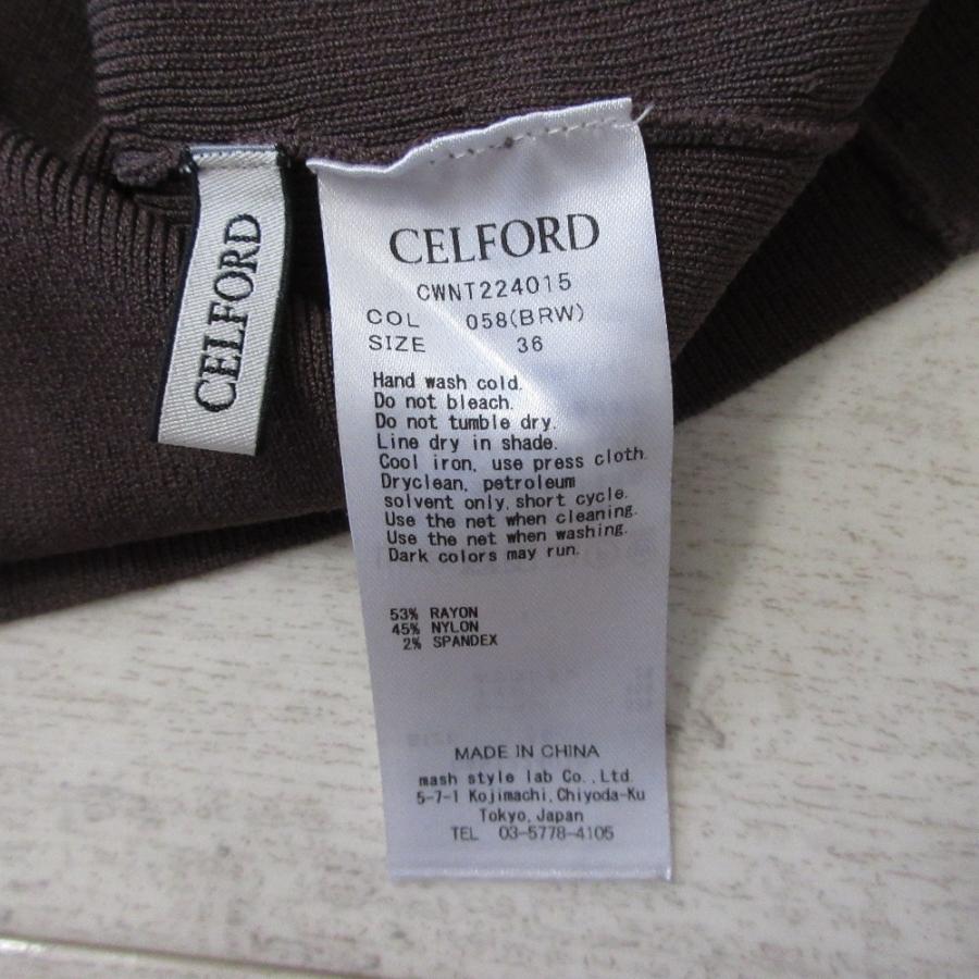 CELFORD（セルフォード） 美品 22AW CELFORD シアーボレロ2Way ニット 
