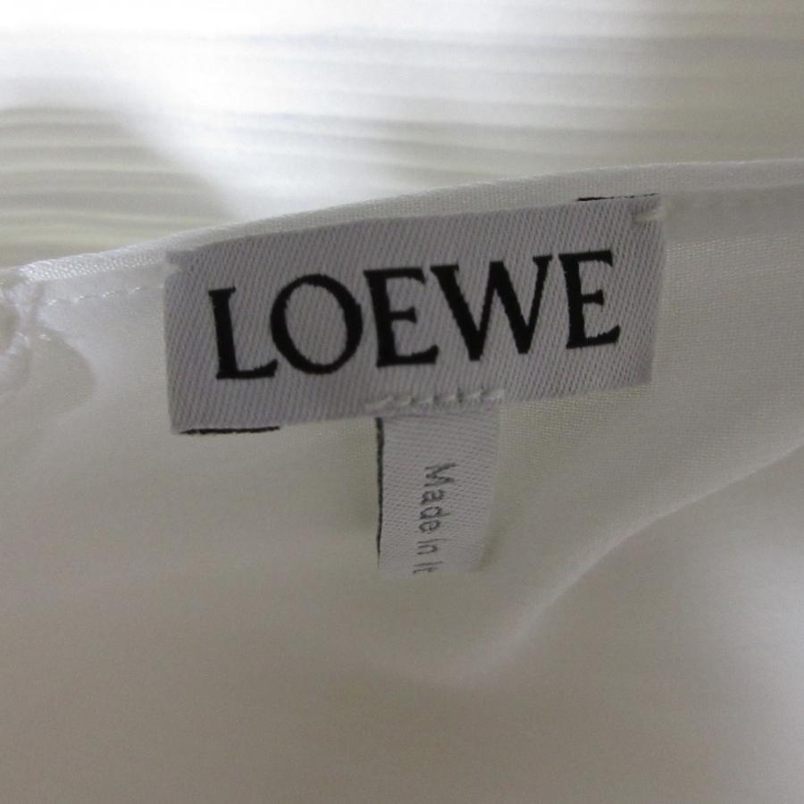 LOEWE（ロエベ） 美品 アシンメトリー プリーツ パネル キャミトップス