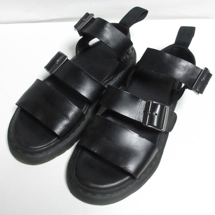 マーチン AirWair ブラック ストラップサンダル ドクターマーチン Dr