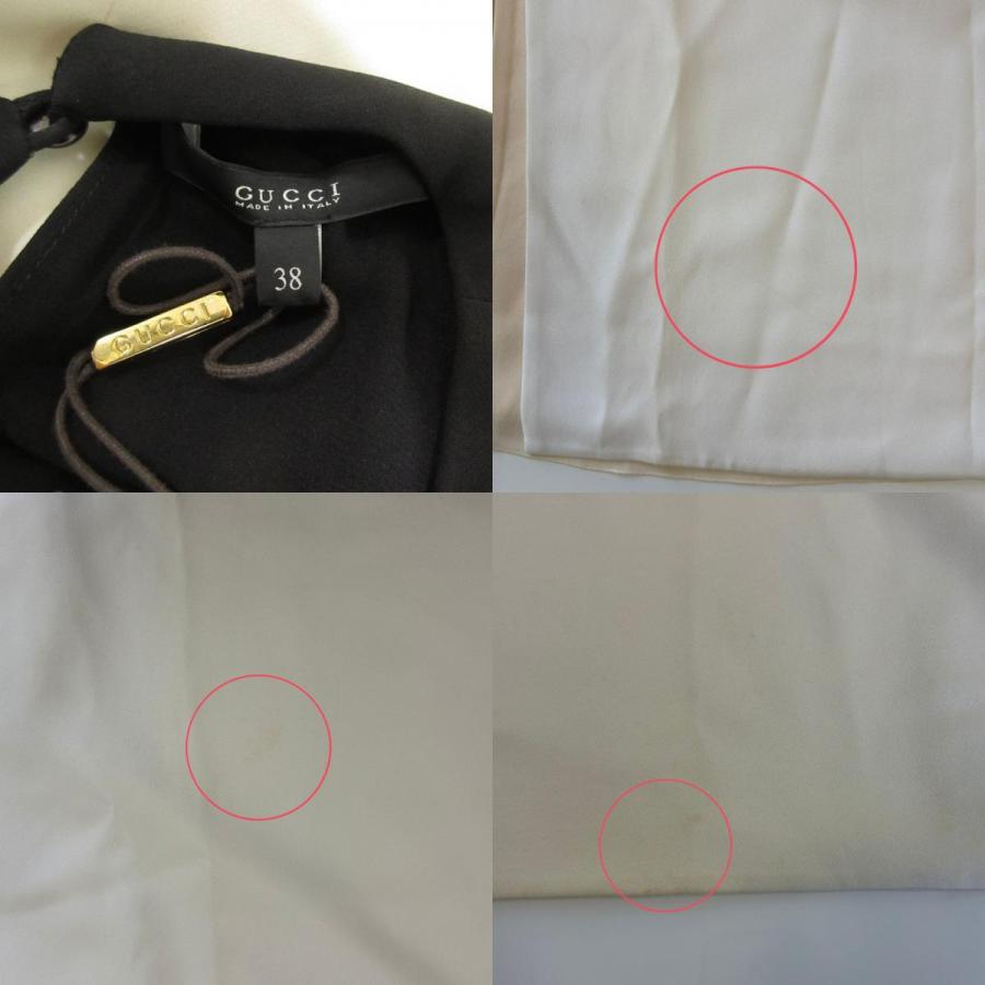 【フリーダ期】GUCCI 100%シルク　ワンピース　チュニック　38 M GUCCI（グッチ） 良品 フリーダジャンニーニ期 シルク100