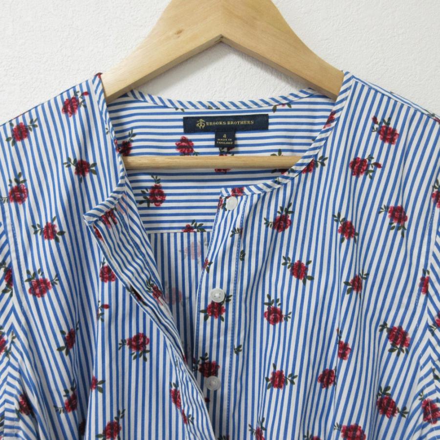 BROOKS BROTHERS（ブルックスブラザーズ） 美品 フラワー×ストライプ柄