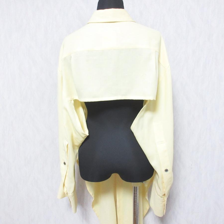 UJOH（ウジョー） 良品 Hem Knot Half Shirts ヘムノット ハーフシャツ