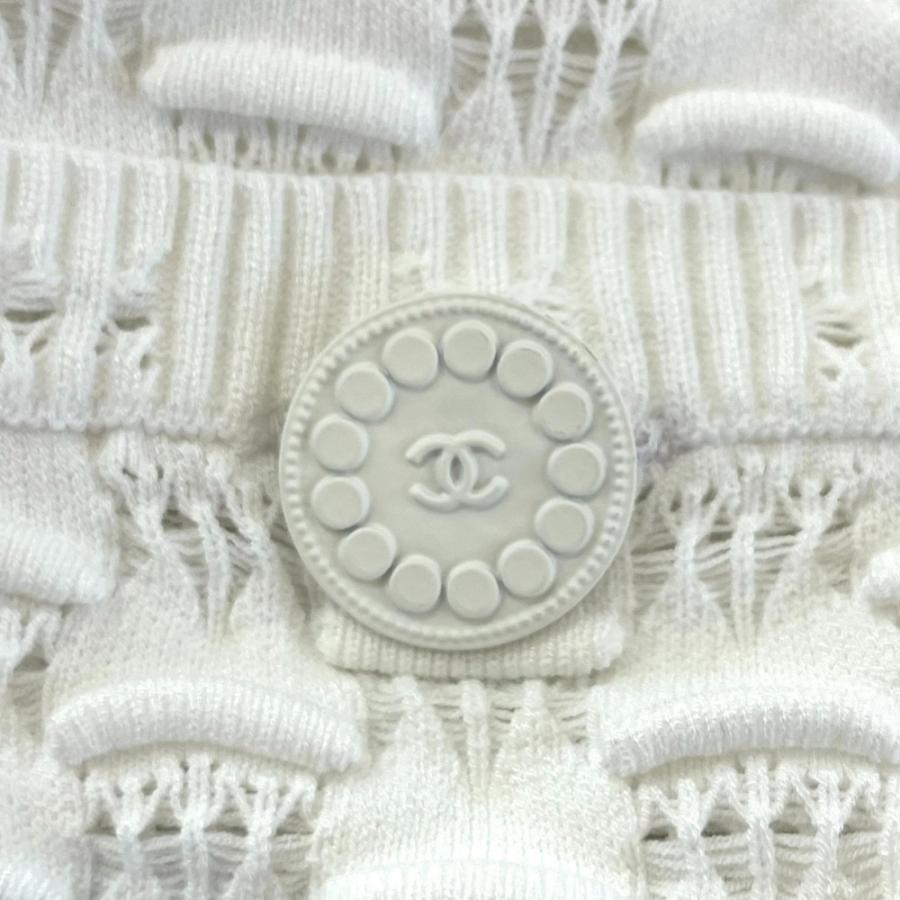 CHANEL（シャネル） 美品 クリーニング済み ココマークボタン 半袖