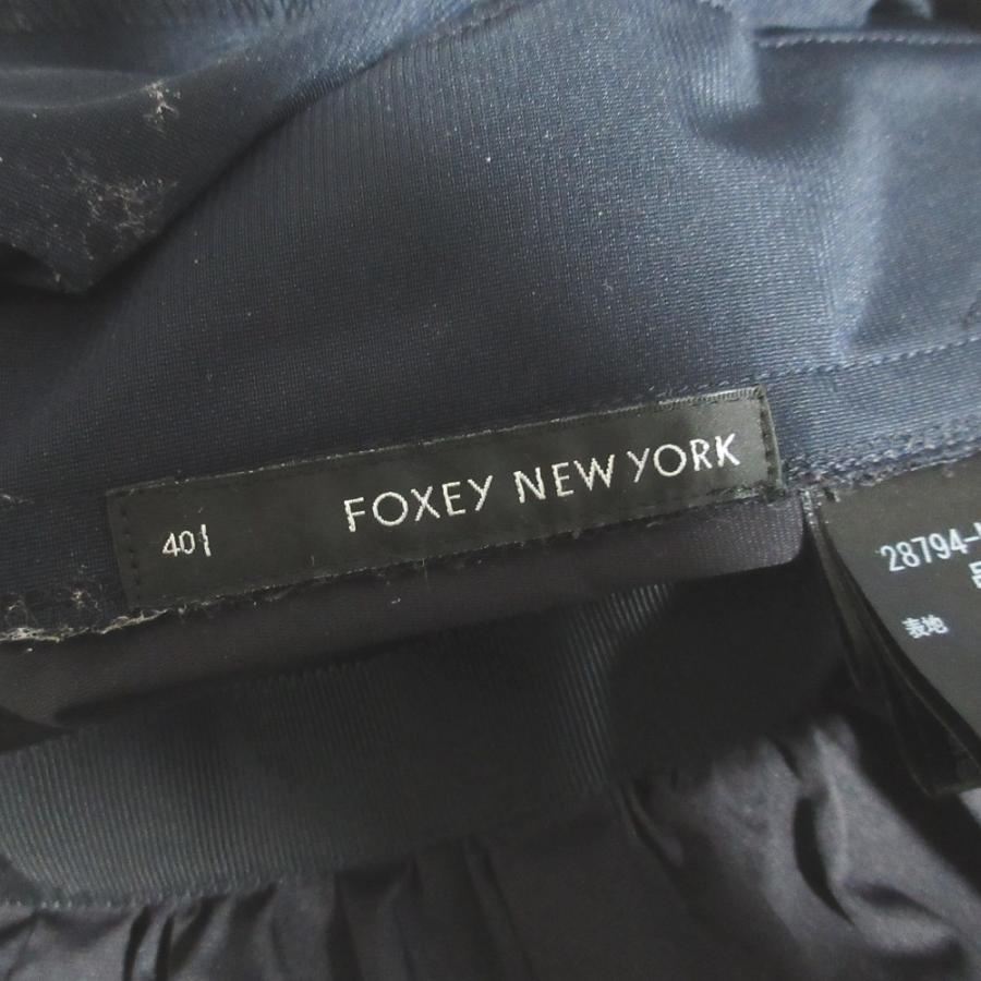 FOXEY NEW YORK 美品 NEWYORK フォクシーニューヨーク ギャザー
