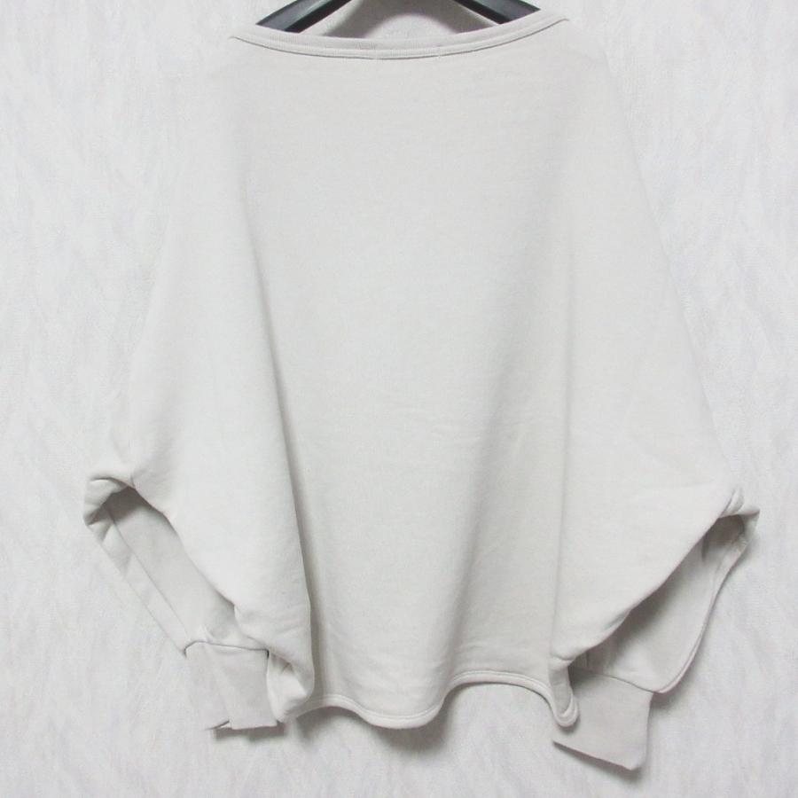 Plage プラージュ　【R’IAM】 FEMININE 裏毛プルオーバー plage（プラージュ） 美品 R'IAM PLAGE リアム FEMININE 裏毛プル