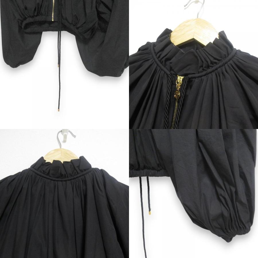 値下げ✴︎PATOU パトゥ シャーリングブラウスショート丈ブルゾン サイズ34 PATOU（パトゥ） 美品 23SS PATOU シャーリングブラウス ショート丈